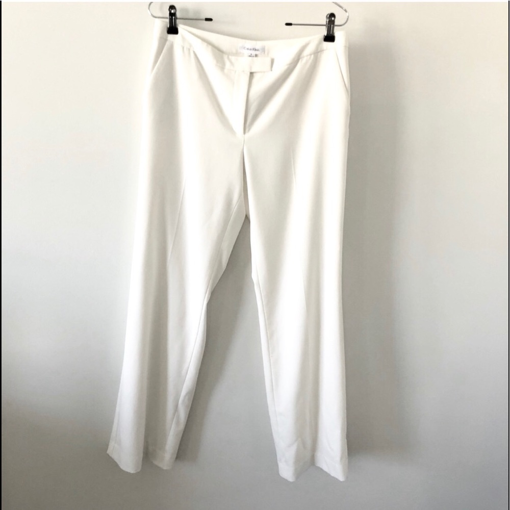 Calvin Klein White Dress Pants Size 8